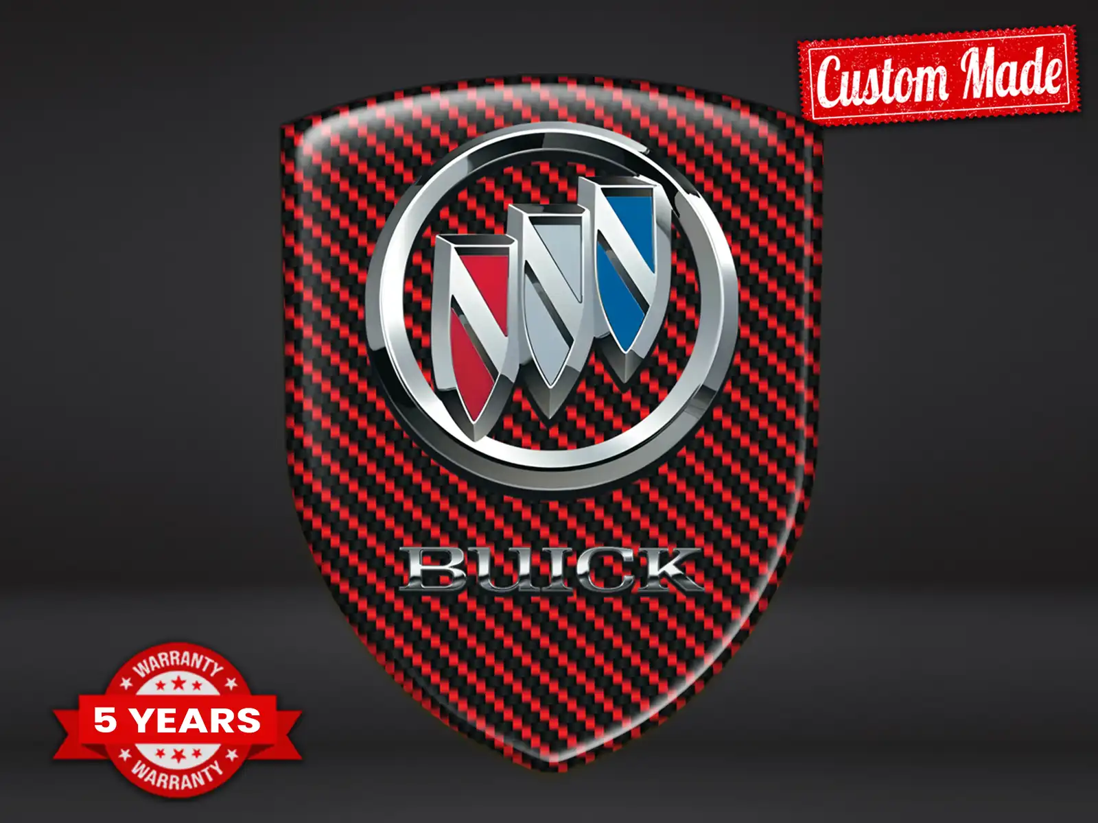 Buick Vinilos Ventana Auto Resistentes Universal Estrella